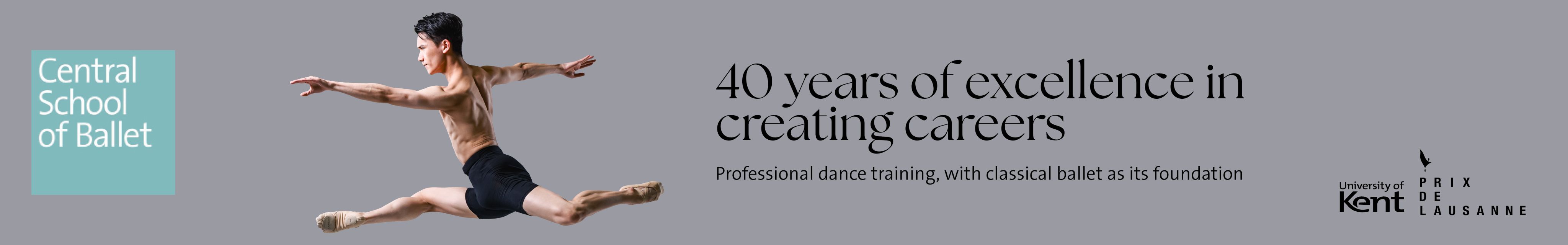 Central School of Ballet advert
