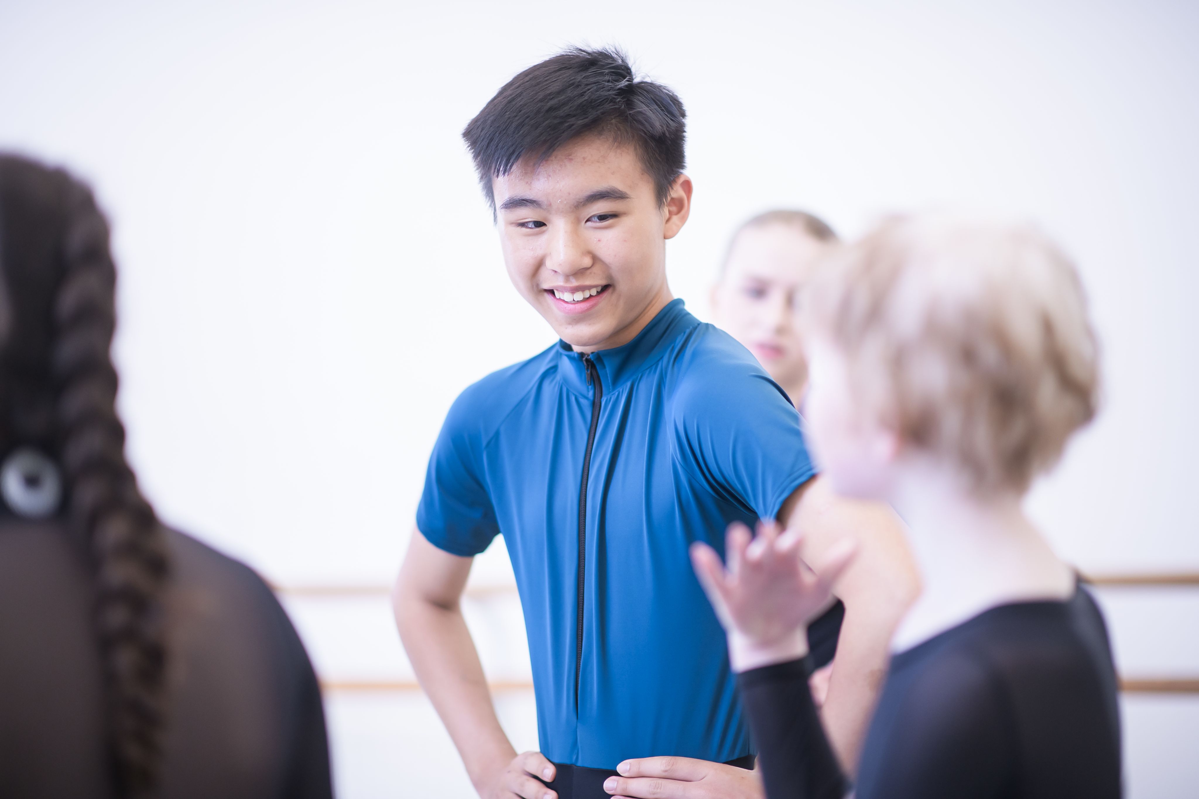 Young dancers wearing ISTD exam uniform by Dansez
