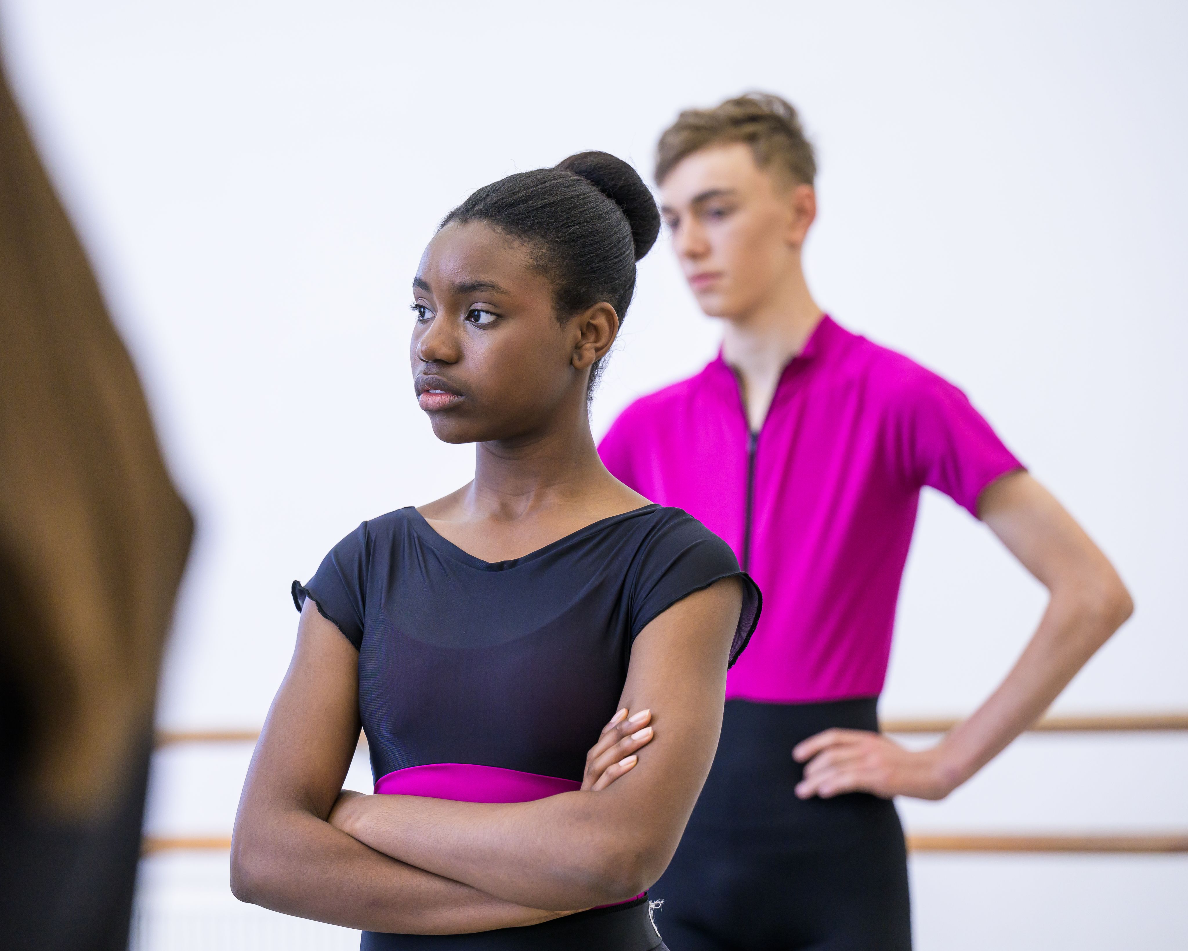 Young dancers wearing ISTD exam uniform by Dansez