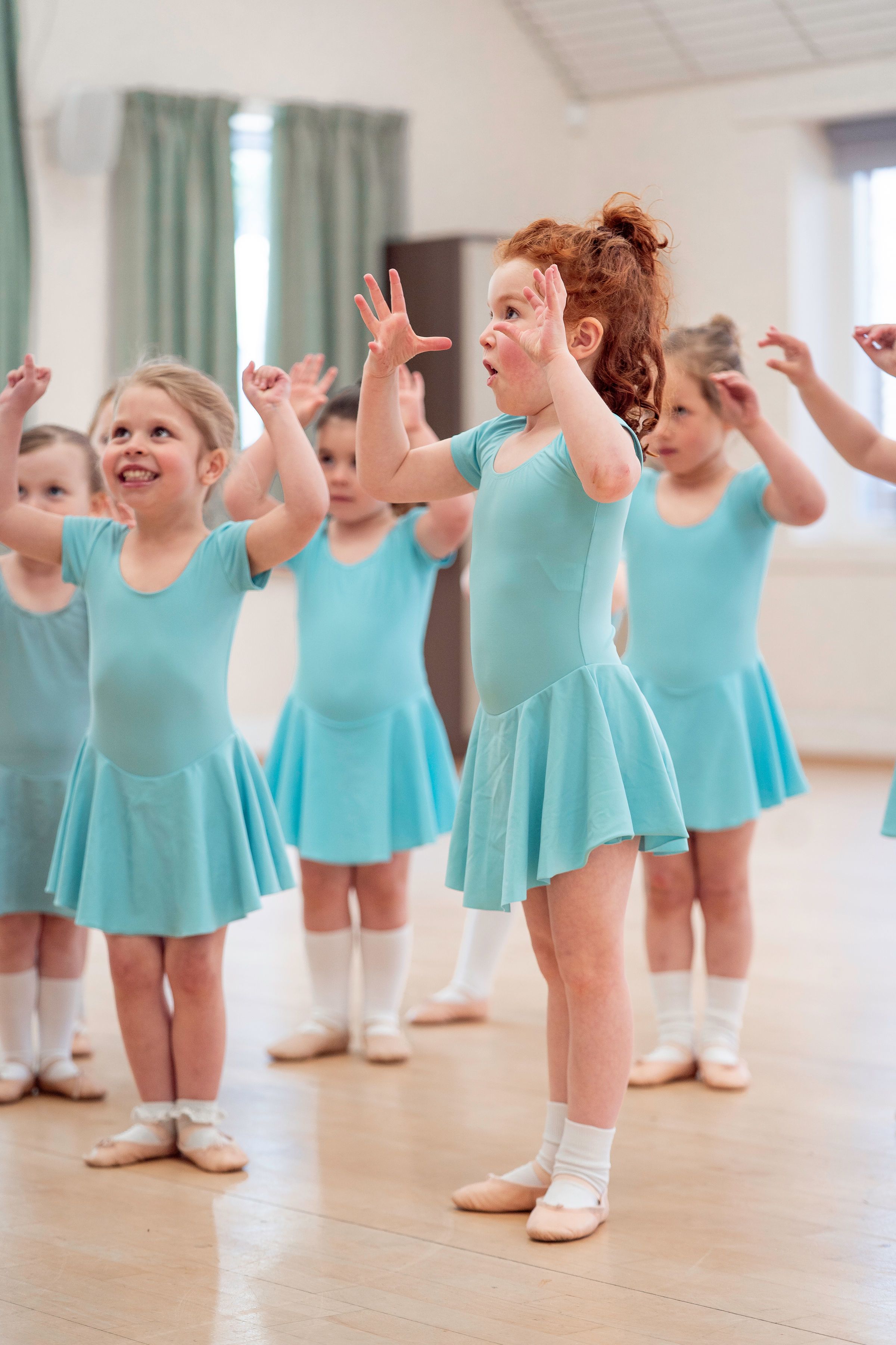 Preschool dance class