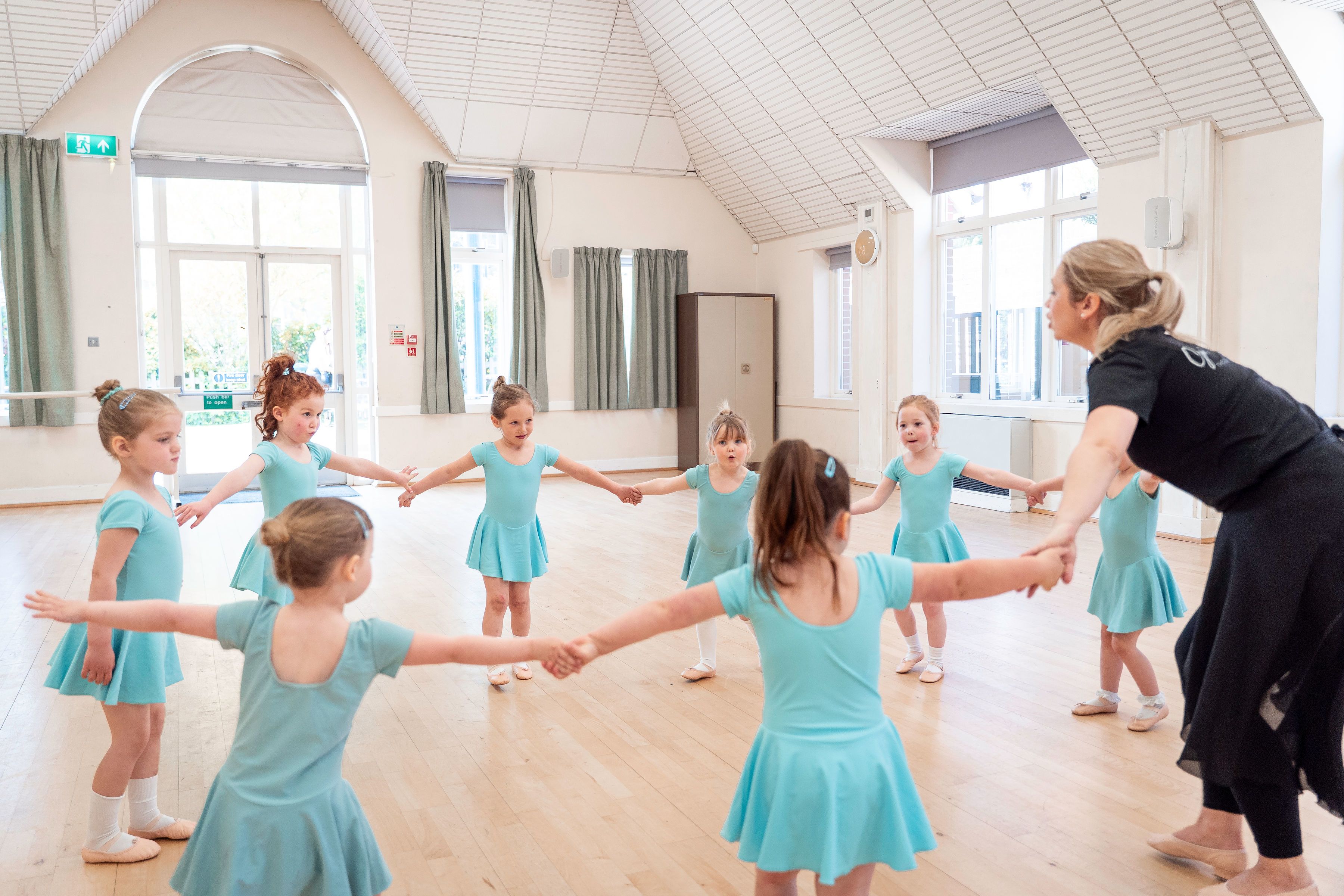Preschool dance class
